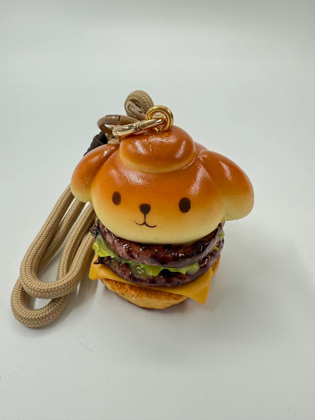 BurgerDog Key Chain