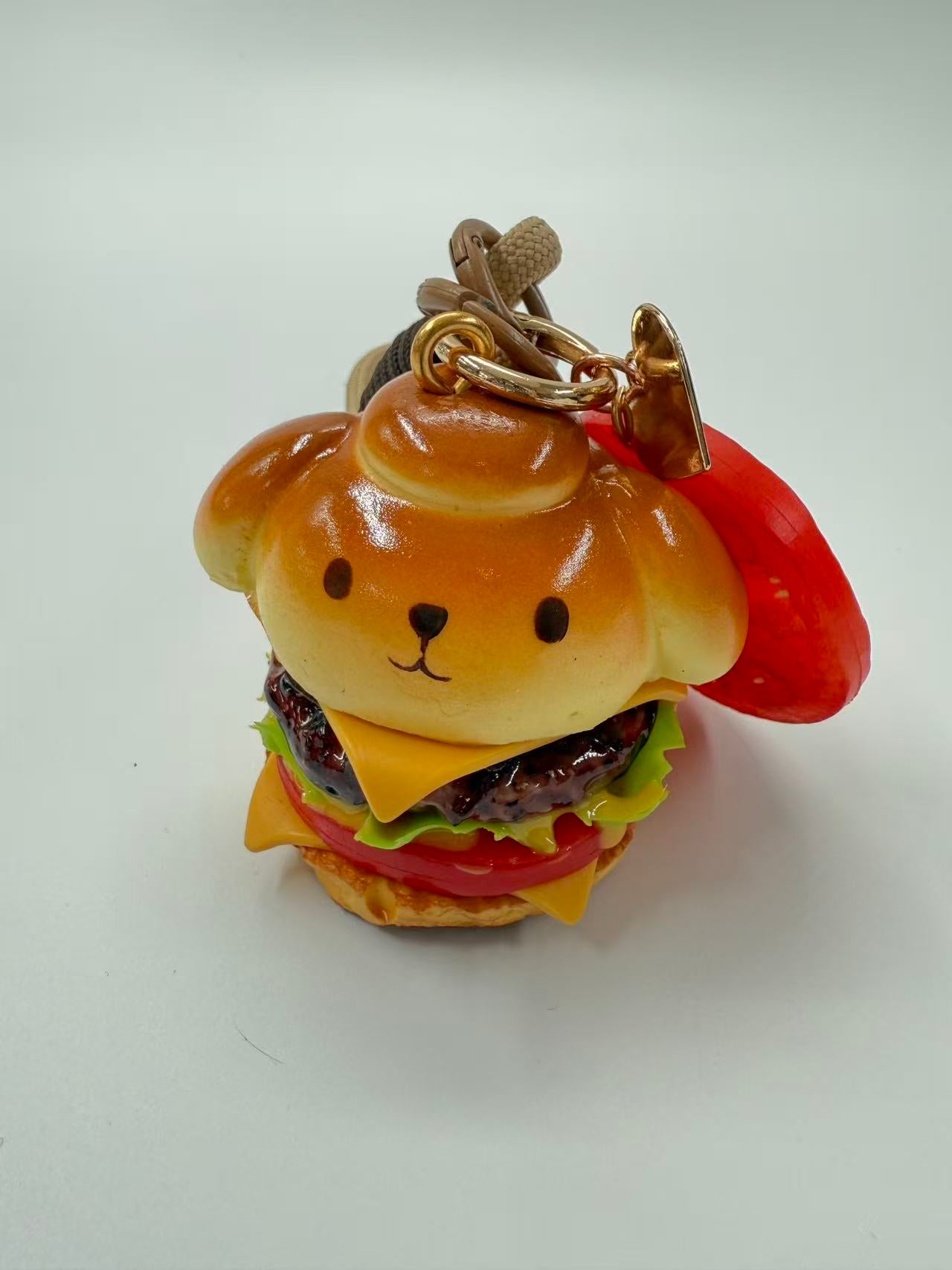 BurgerDog Key Chain