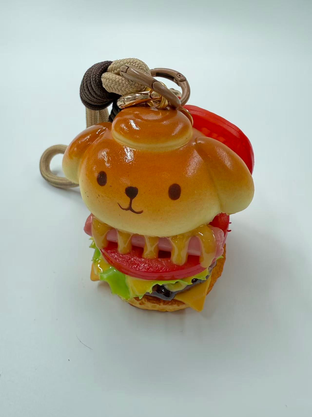 BurgerDog Key Chain