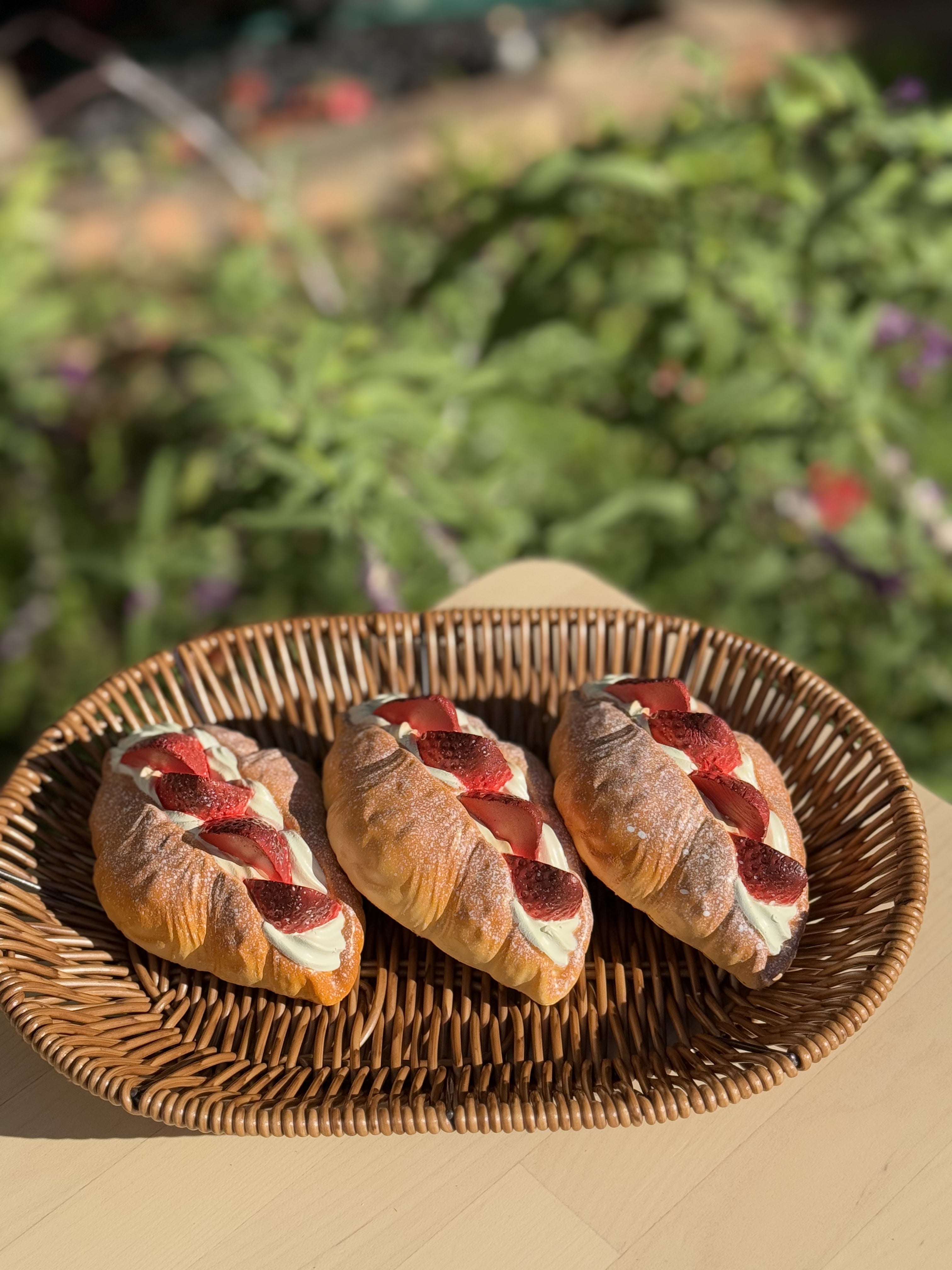Strawberry Croissant