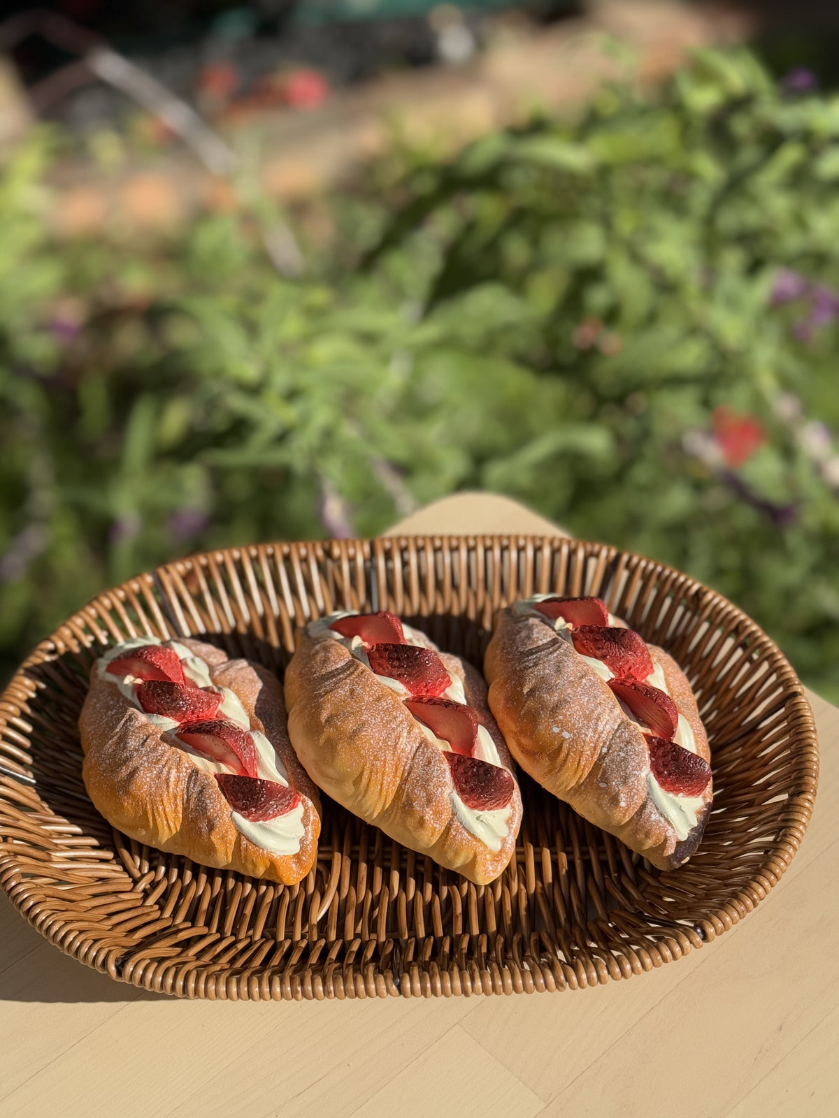 Strawberry Croissant